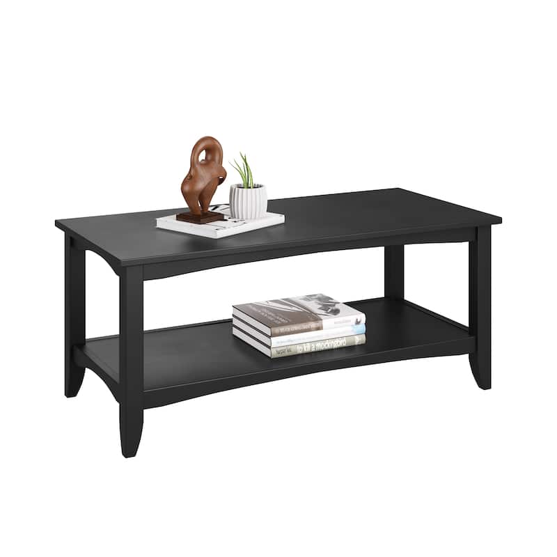 CorLiving Cambridge Two-Tiered Painted Coffee Table