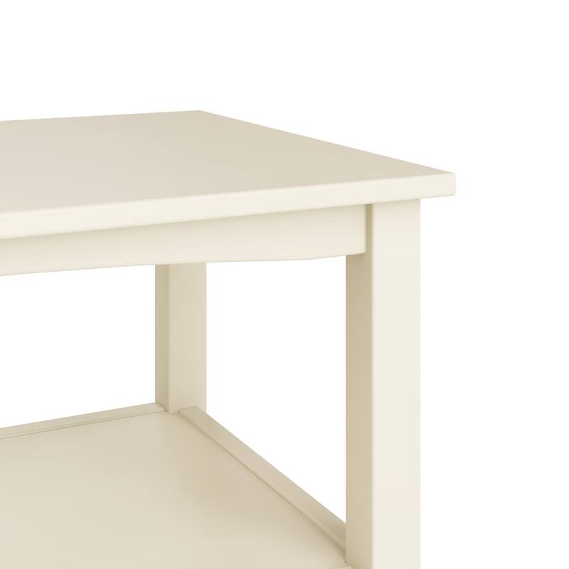 CorLiving Cambridge Two-Tiered Painted Coffee Table