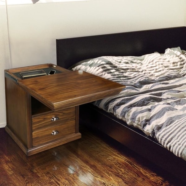 hidden drawer nightstand