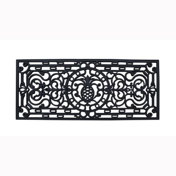 First Impression Audie Rubber Entry Double doormat, 18"X41"