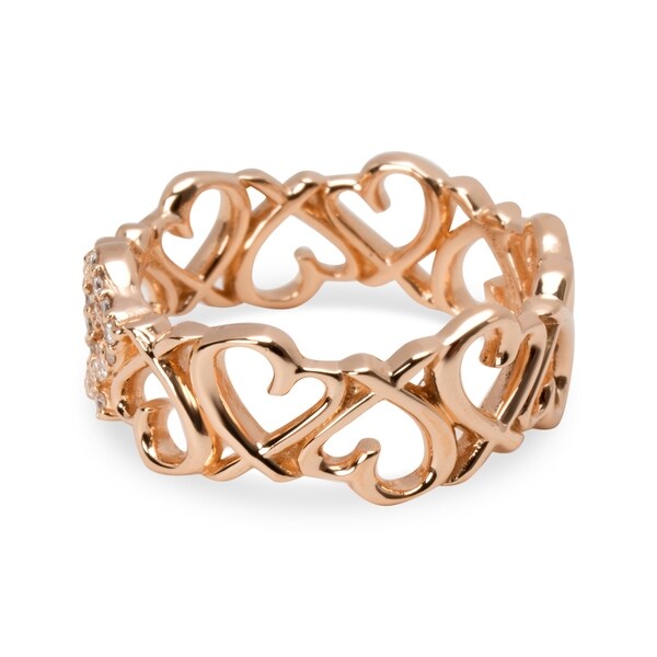 tiffany loving heart band ring