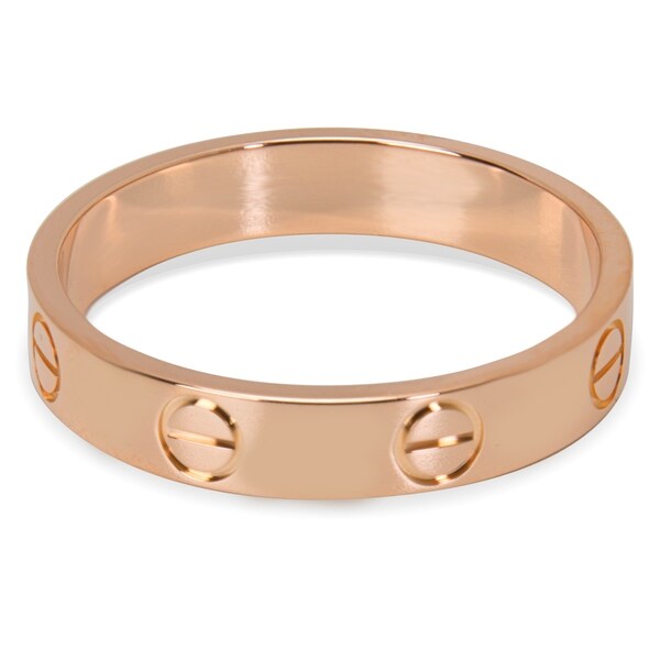 love ring cartier rose gold