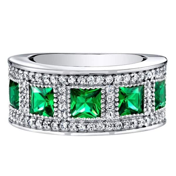 Details about Sterling Silver Emerald Ring Silver Maze Ring Anniversary Gift 4x6 mm Emerald Details about Sterling Silver Emerald Ring Silver Maze Ring Anniversary Gift 4x6 mm Emerald