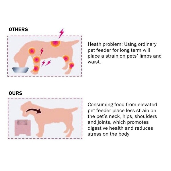 heavy duty dog feeder