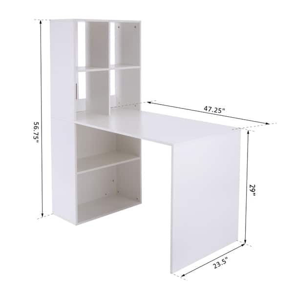 Desk Bookcase Combination - House Elements Design