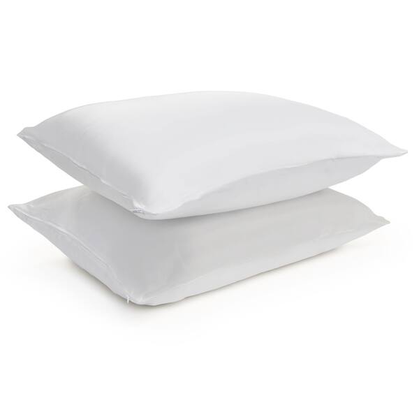 Shop Laura Ashley Twin Pack Cotton Down Proof Pillow Protectors