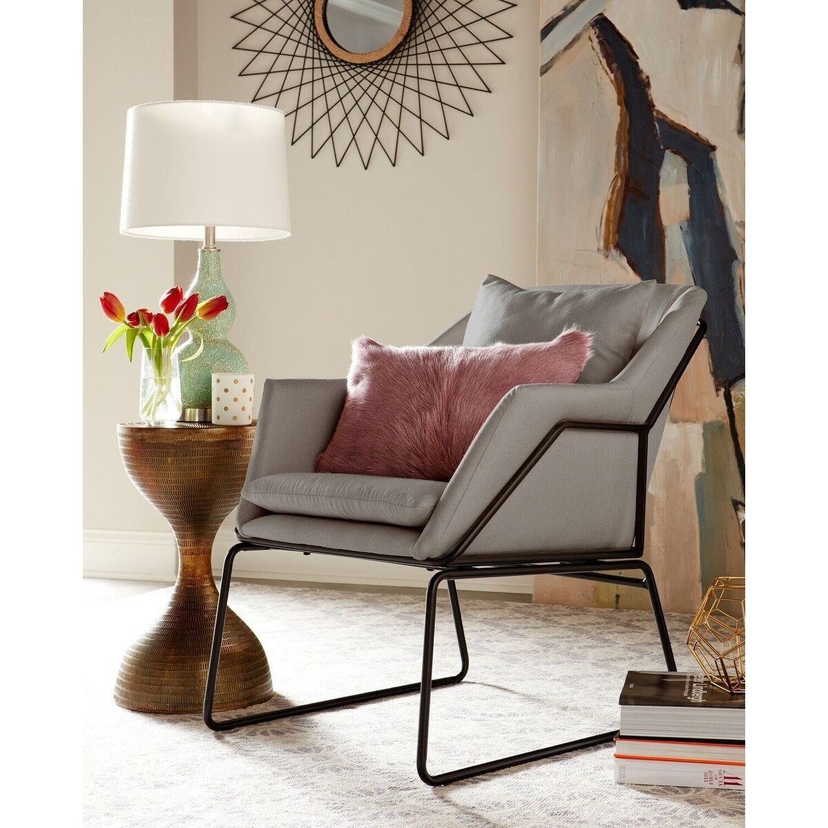 Elle Decor Odile Accent Chair 23056985 Elle Decor Odile Accent Chair