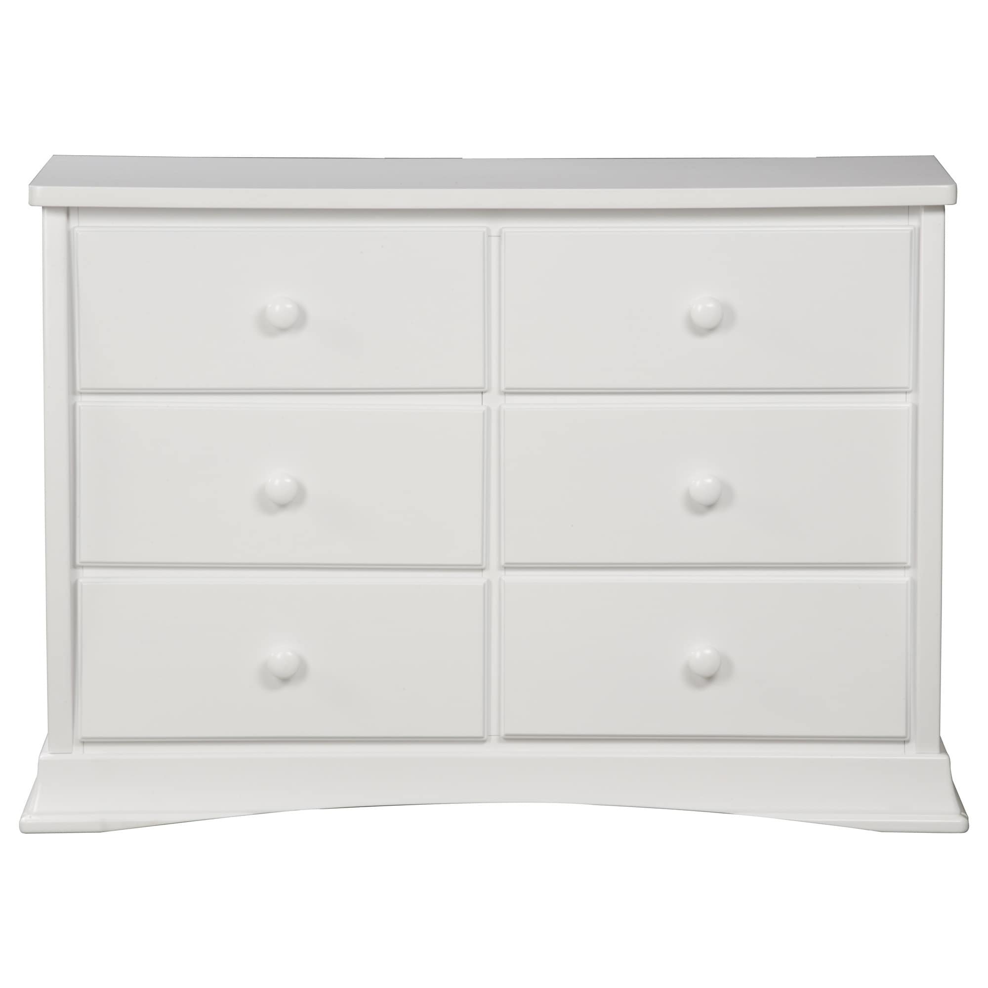 Delta Children Wood 6 Drawer Dresser White Nursery Furniture G2 Publicidad Com