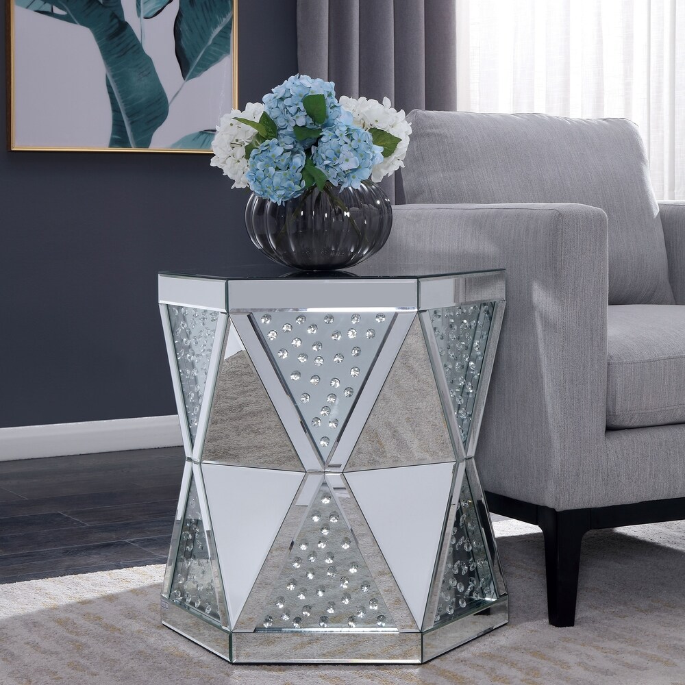 buy glass side table