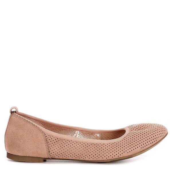 blush slip on shoes