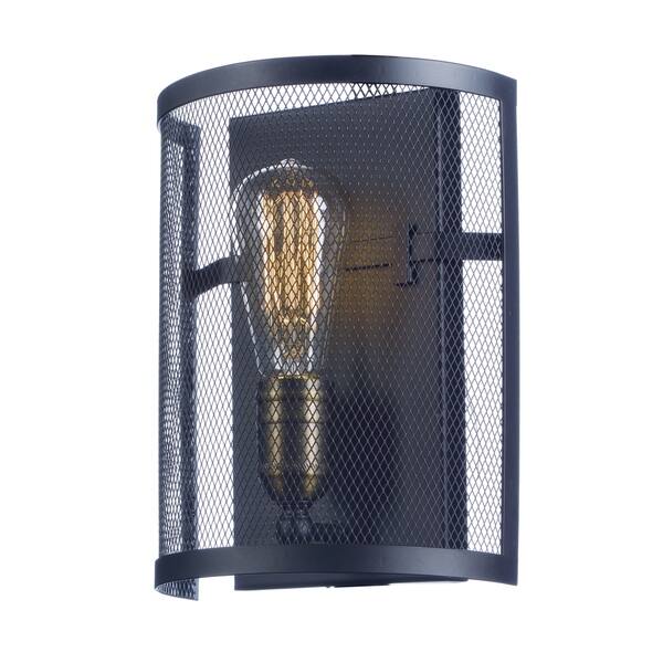 slide 1 of 1, Palladium 1-Light Wall Sconce w/Bulbs