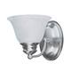 Option satin nickel / frosted shade