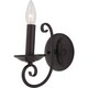 preview thumbnail 1 of 0, Loft 5" Wide Steel Wall Sconce