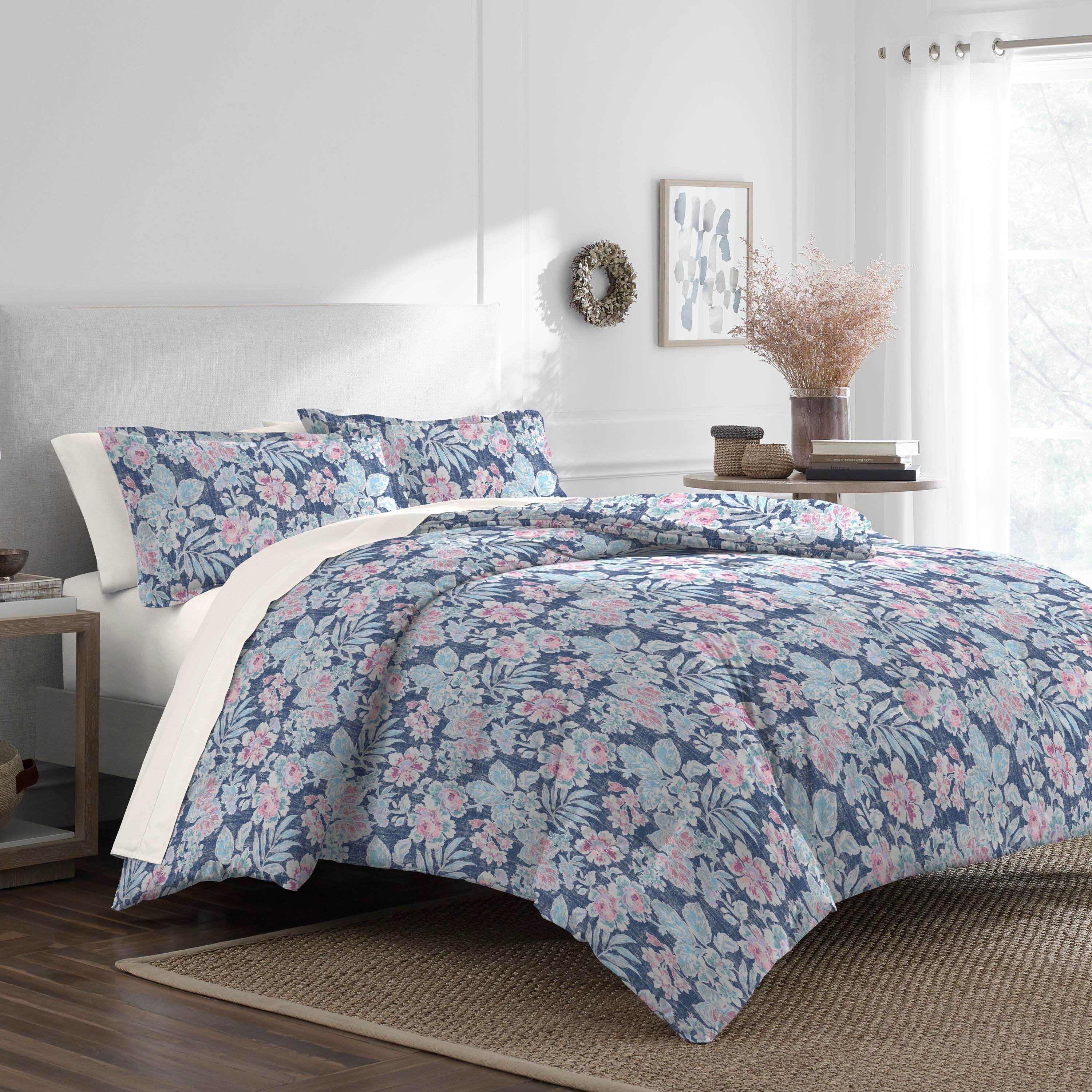 Shop Martex Abigail Floral Comforter Set On Sale Free Shipping
