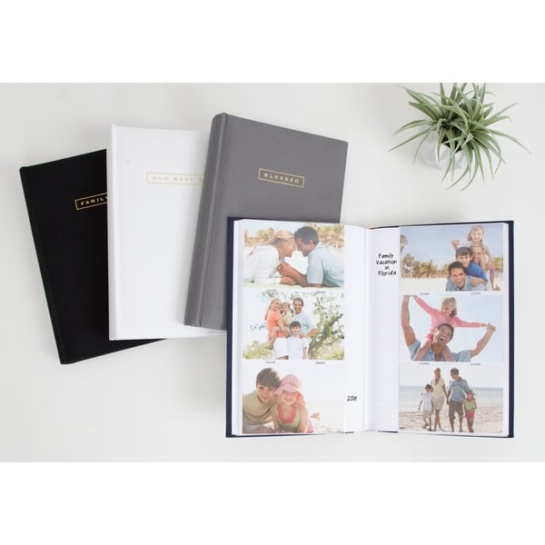 DesignOvation Sentiments Photo Album Set