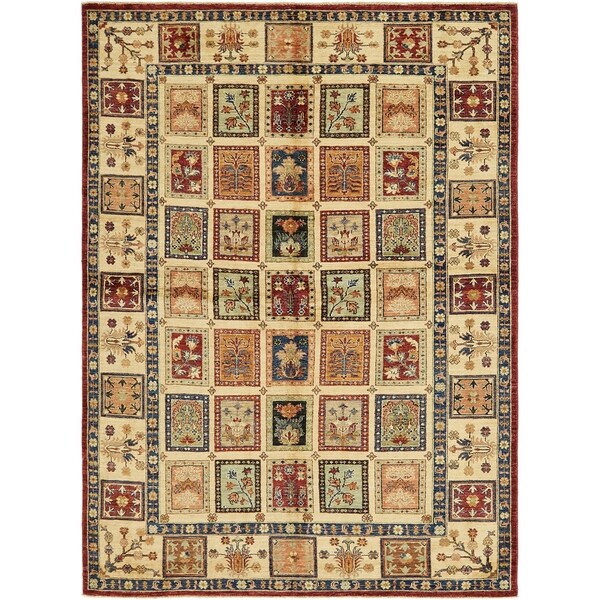 Hand Knotted Ariana Ziegler Wool Area Rug 5' 9 x 7' 10 On Sale