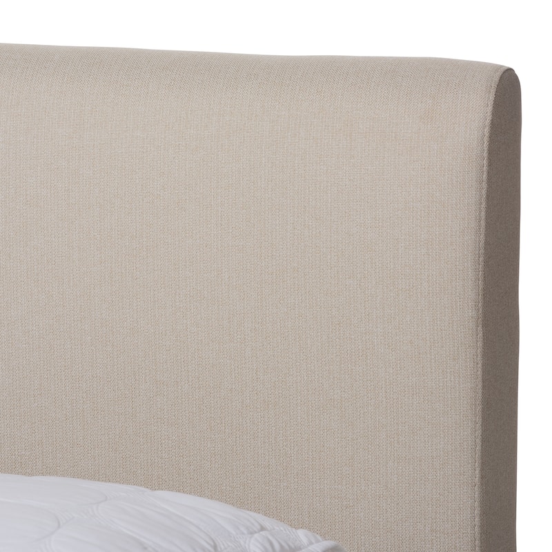 Mid-Century Platform Bed by Baxton Studio