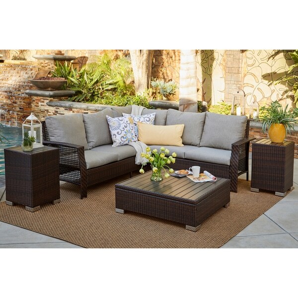 Shop Havenside Home Stillwater Indoor Outdoor Brown Resin Rattan 