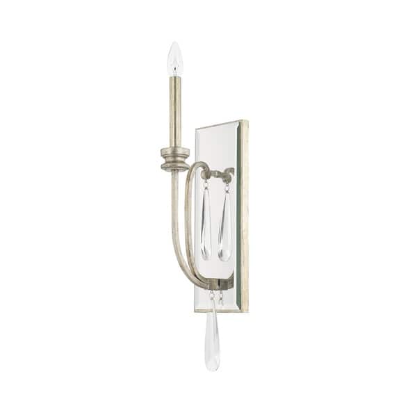 Cambridge 1 Light Winter Gold Wall Sconce Overstock 23065320