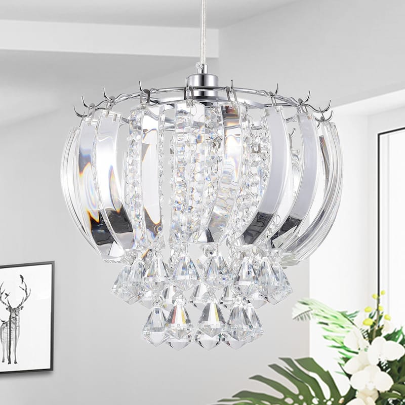 Elfman 1-light Crystal Hanging Pendant