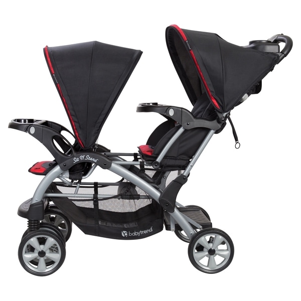 baby trend sit and stand double stroller car seat adapter