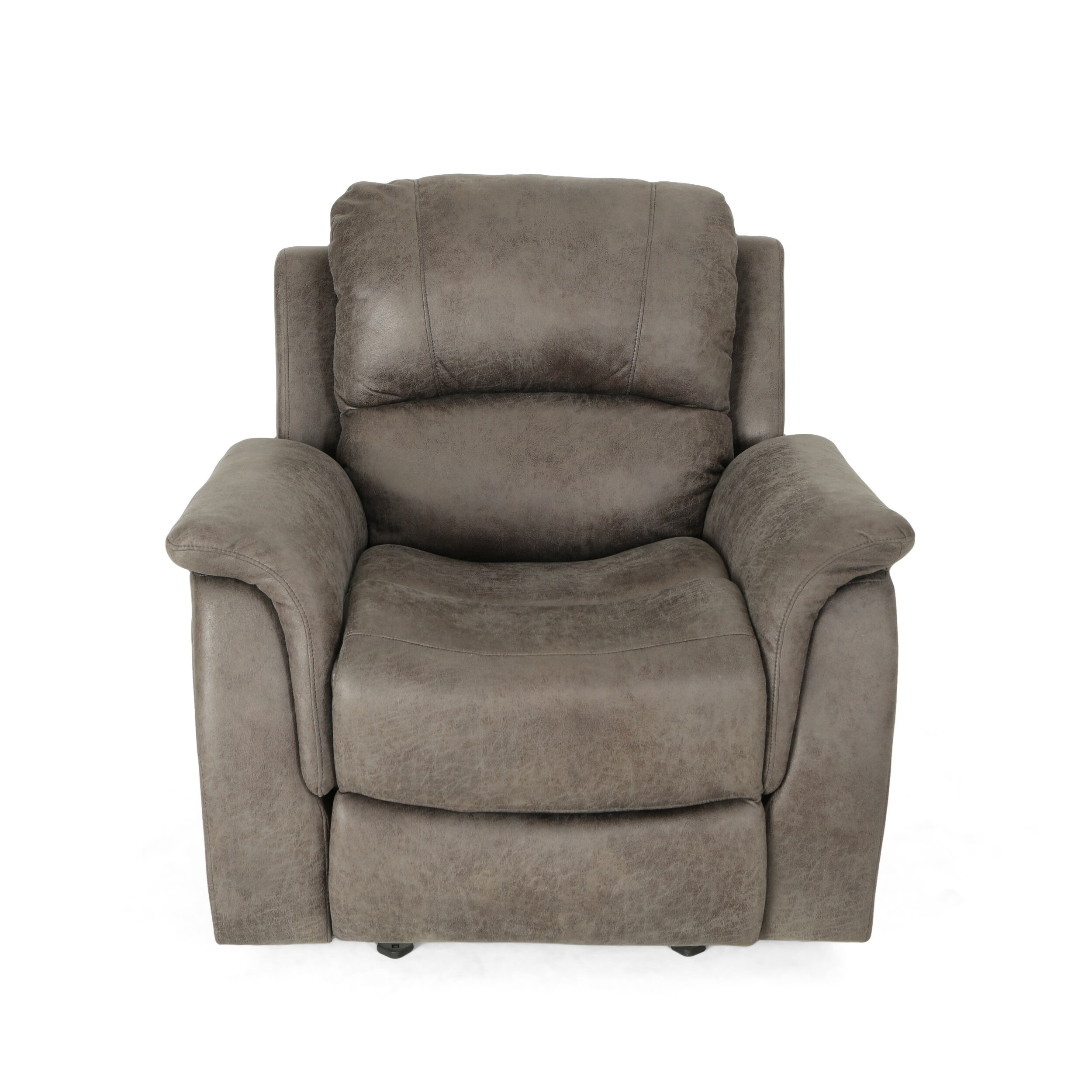 northcrest andrew fabric glider rocker recliner with ottoman