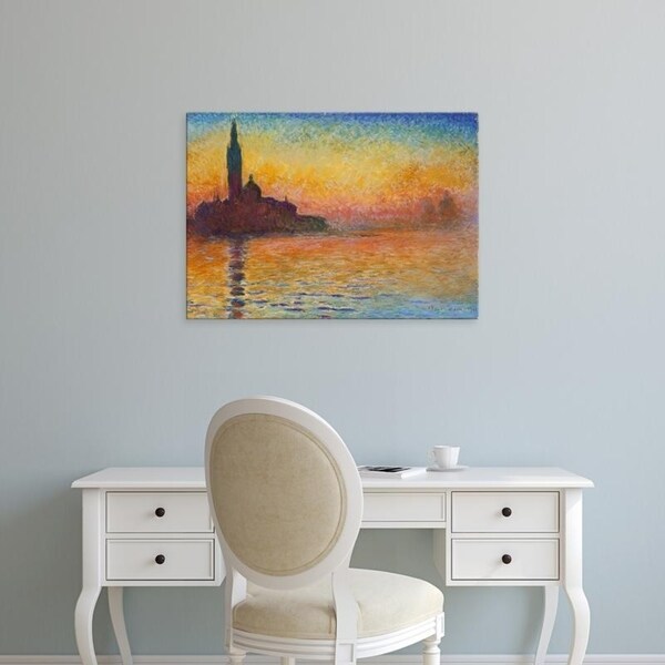 Easy Art Prints Claude Monet S San Giorgio Maggiore At Dusk Easy Art Prints Claude Monet X27 S San Giorgio Maggiore