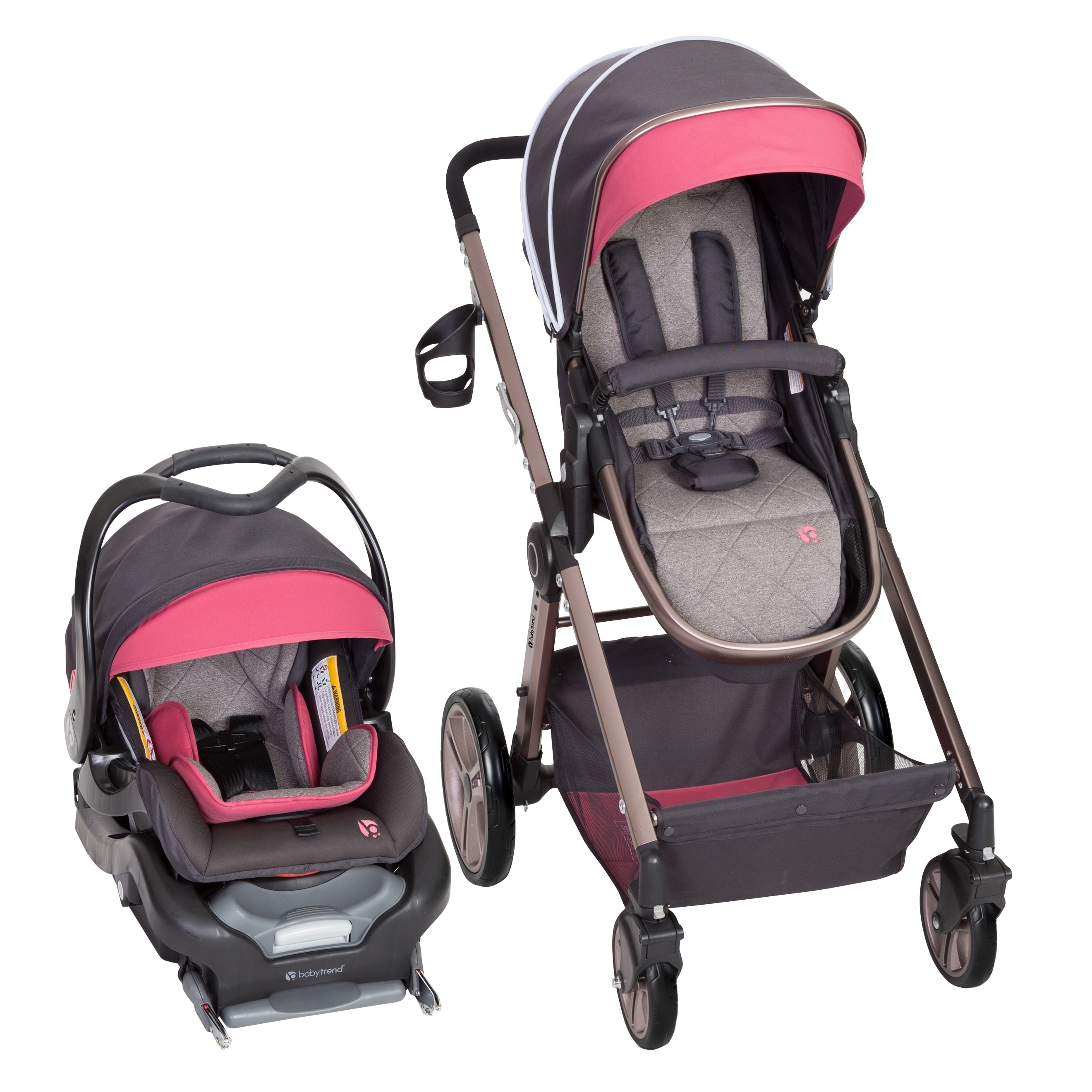 baby trend snap gear double stroller