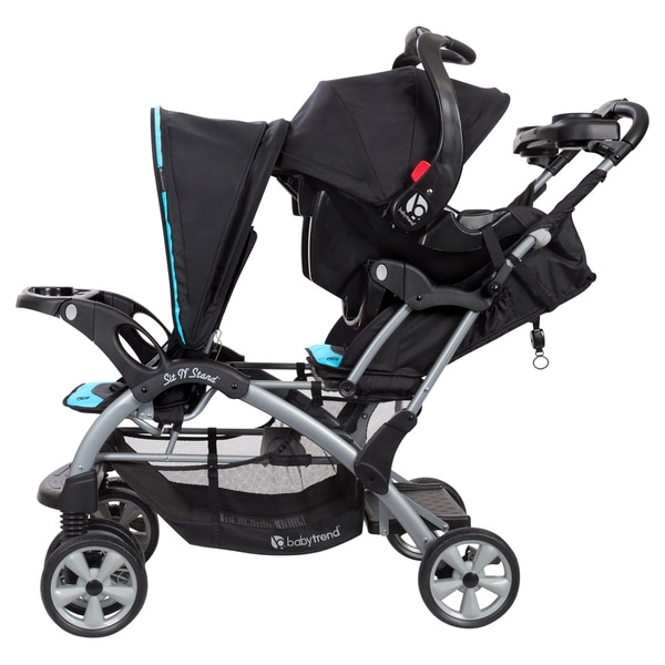 baby trend blue stroller