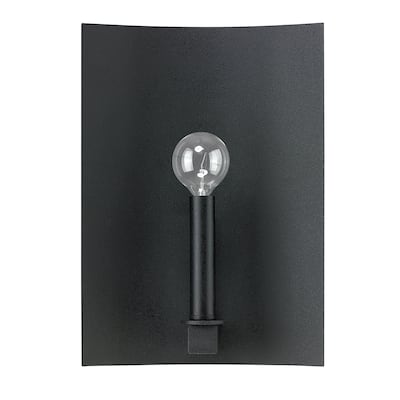 Pearson 1-light Black Iron Wall Sconce