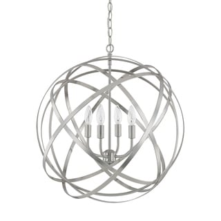 Axis 4-light Brushed Nickel Pendant - Brushed Nickel
