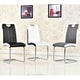 preview thumbnail 1 of 7, Best Master Furniture Two-tone Modern Side Chairs (Set of 2)