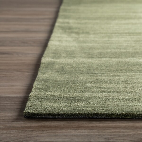 ADDISON Elyria Modern Lines Shades of Green Area Rug 8'X10' - 8' x