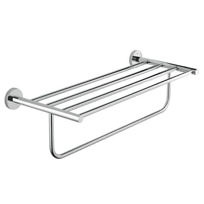 Grohe BauCosmopolitan Multi-Towel Rack 40462001 StarLight Chrome