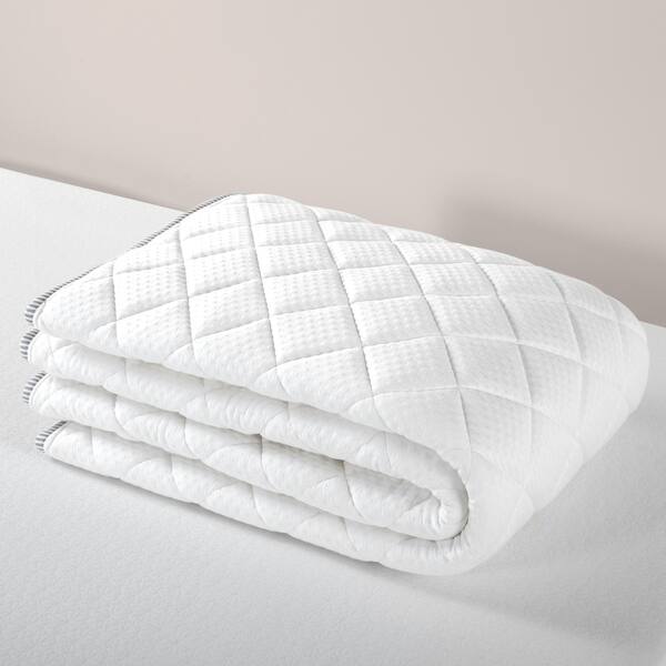Shop Priage By Zinus Foam Fiber Quilted Mattress Pad Up To 8