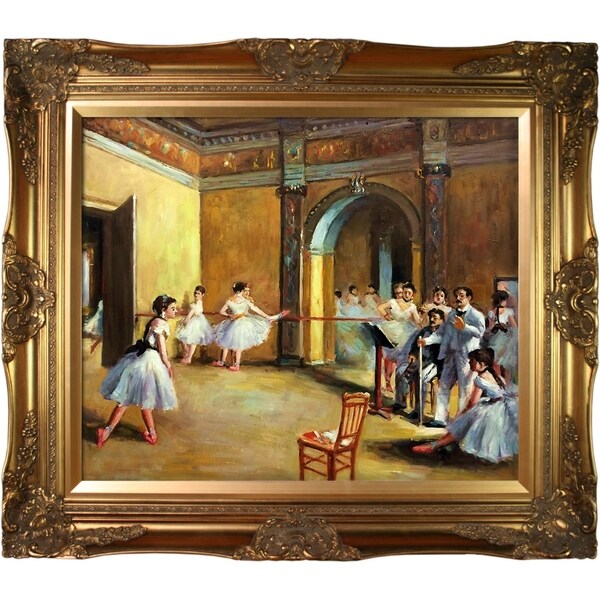 Edgar Degas Dance Studio At The Opera Hand Painted Oil Reproduction