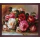 La Pastiche Pierre-Auguste Renoir 'Discarded Roses' Hand Painted Oil ...