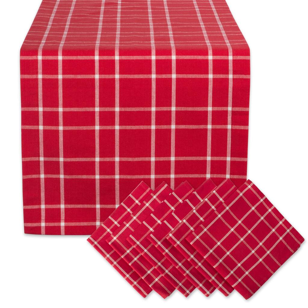 DII Holiday Kitchen Tabletop Set (Includes Napkin Set and Table Runner)