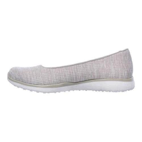 Womens Skechers Microburst Darling Dash Skimmer Taupe Overstockcom Shopping The Best Deals On Flats