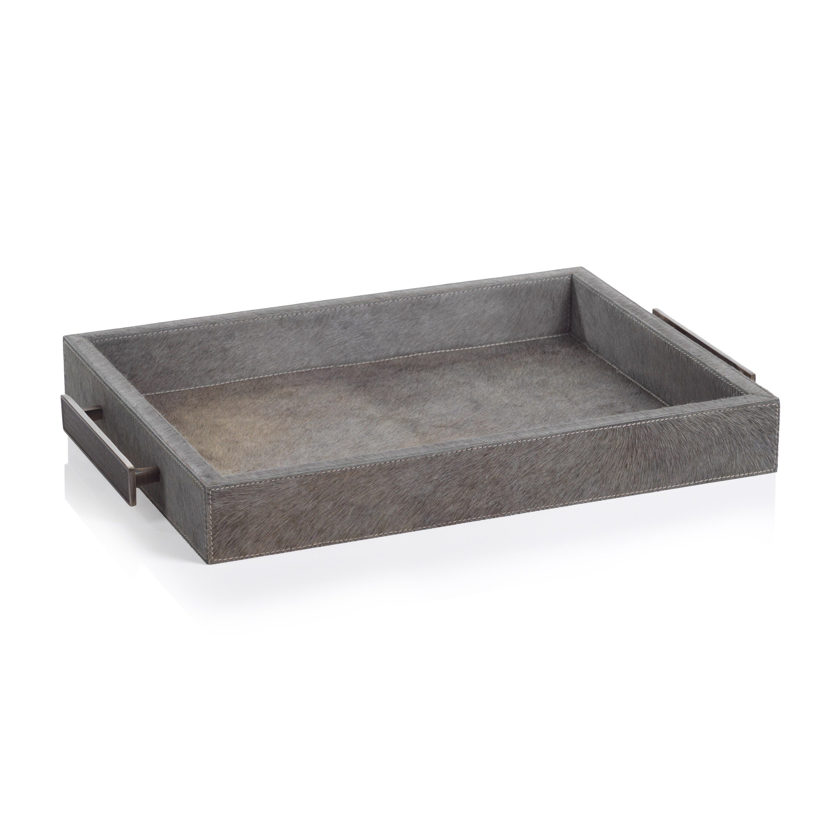 gray wood serving tray