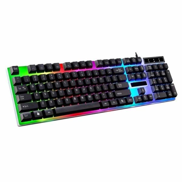 Shop G21 Led Rainbow Color Backlight Gaming Usb Wired Keyboard