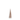 9.75" Tall Clear Glass Christmas Tree, Medium Tabletop Decoration, Champagne Glitter (Set of 3)