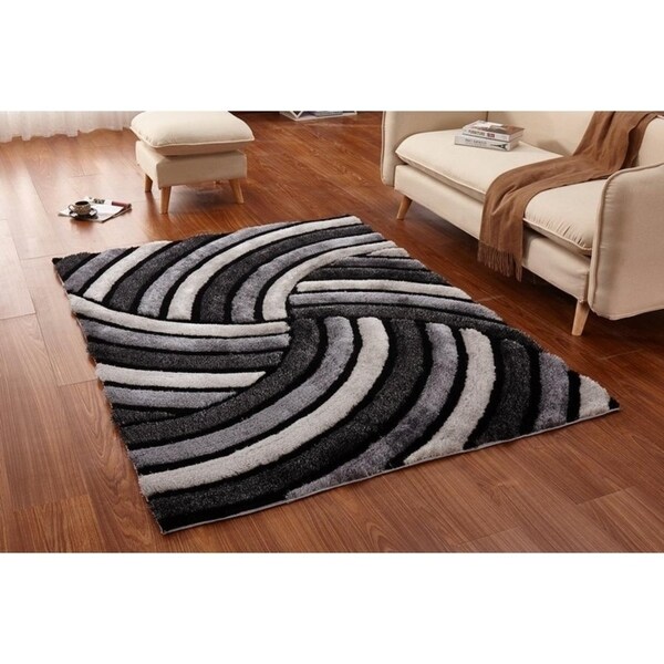 Large Black And Grey Rug Photos
