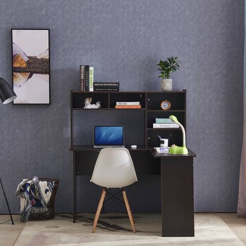 Mcombo L Shaped Gaming Desk Corner Desk Home Office Workstation