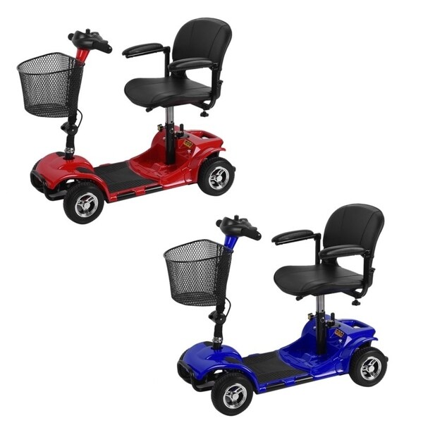 4 Wheel Travel Transportable Scooter Disabled Elderly Kid Scooter