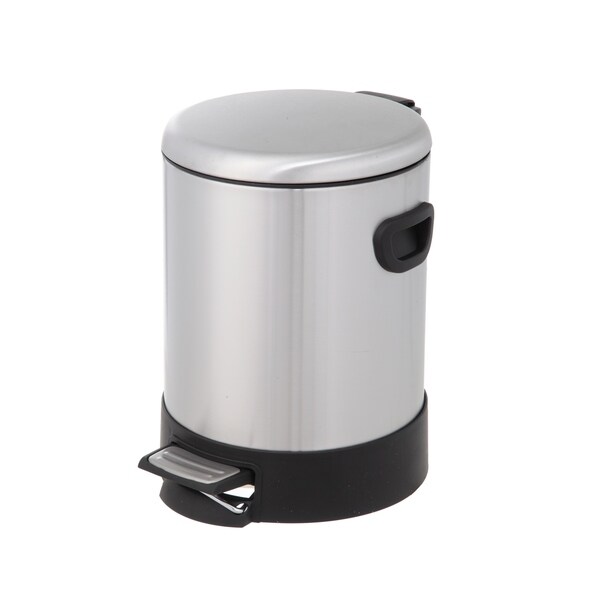 Home Zone Round 1 3 Gallon Step Trash Can Va41314a Free Home Zone Round 1 3 Gallon Step Trash Can Va41314a