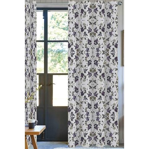 Buy Purple Floral Curtains Drapes Online At Overstock Our Best Window Treatments Deals