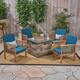 Option brown patina finish + brown + dark teal cushion