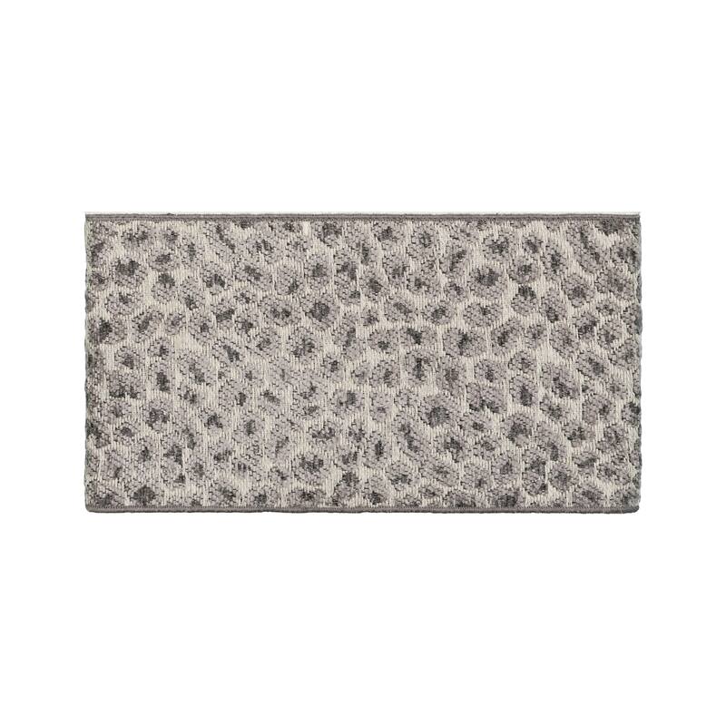 Authentic Hotel and Spa Turkish Cotton Cheetah Jacquard Trim White 3-piece Towel Set