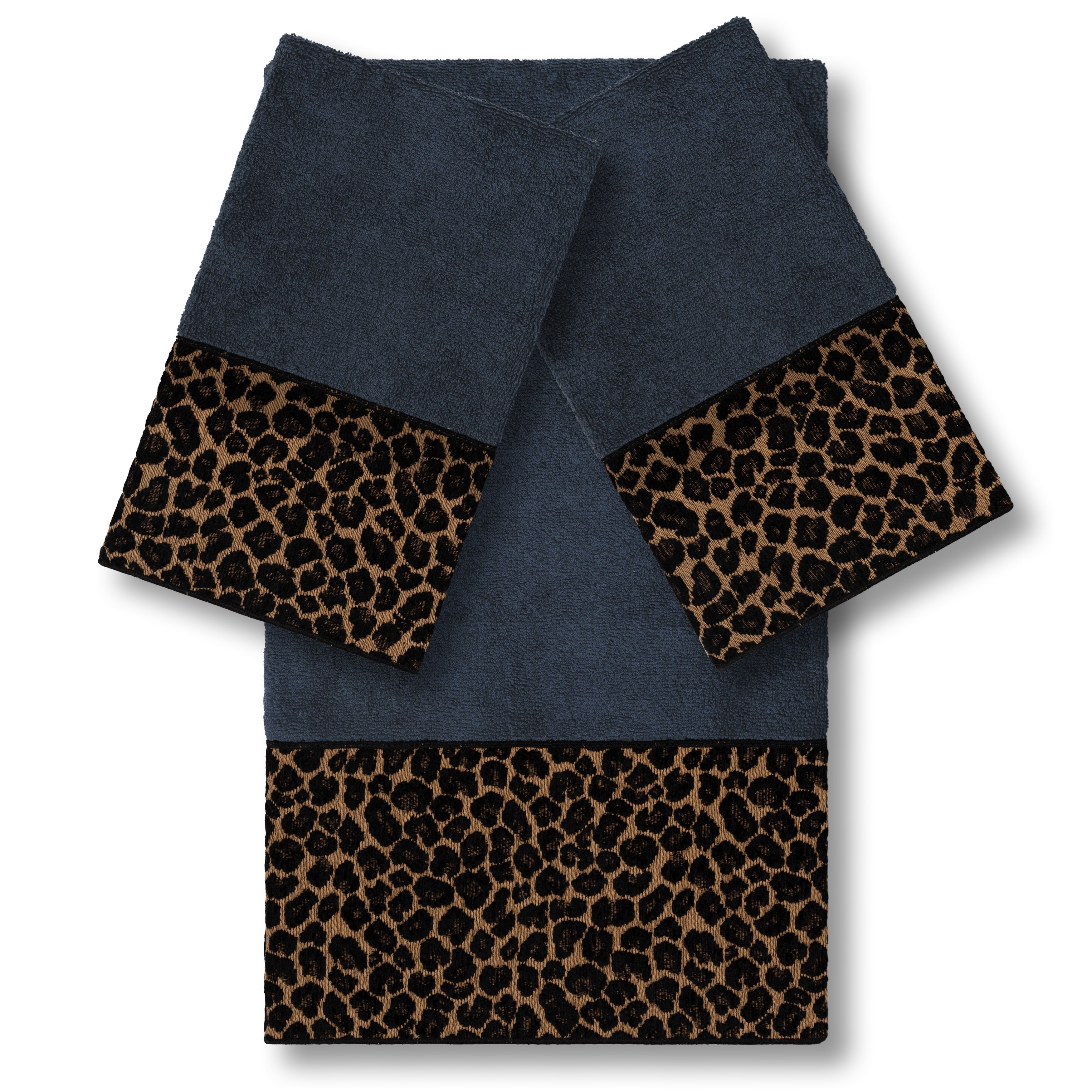 Cheetah towel set new arrivals